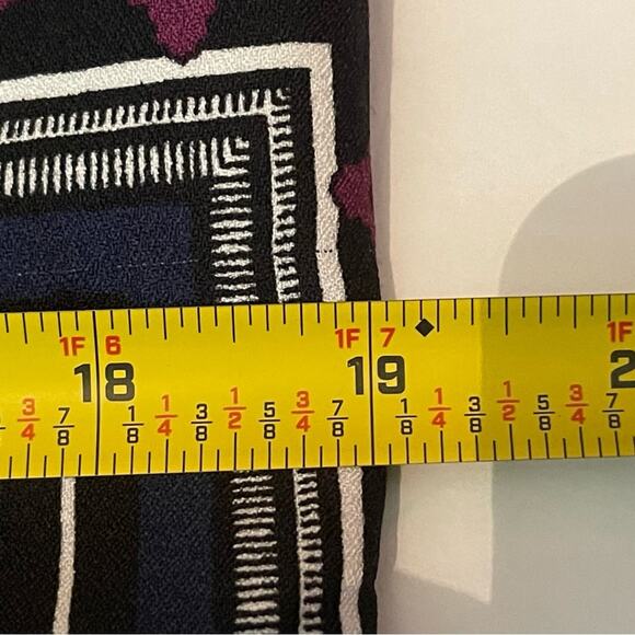 Banana Republic Black, Red & White Floral Career Office Dress NWT Size 8 - Picture 13 of 14